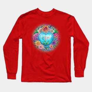 Mother's Day Celebration: A Heartfelt Surprise Filled with Floral Love for Your Mom Long Sleeve T-Shirt